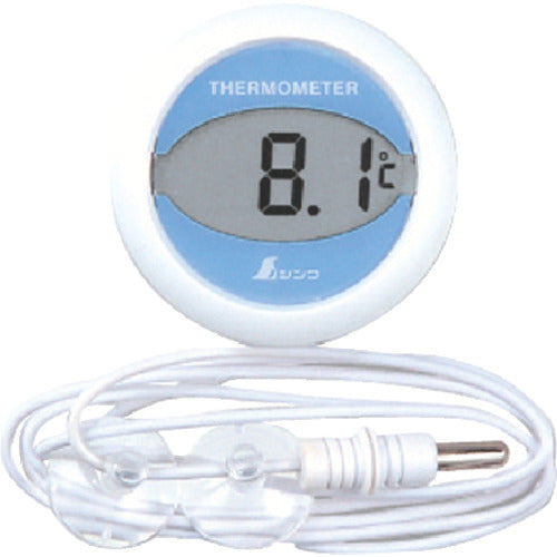 신와 홈 서모 디지털 T 냉장고 용 온도계 원형 72980 1 개