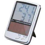 Shinwa Digital Thermo-hygrometer B Maximum/minimum solar panel 72989 1 unit