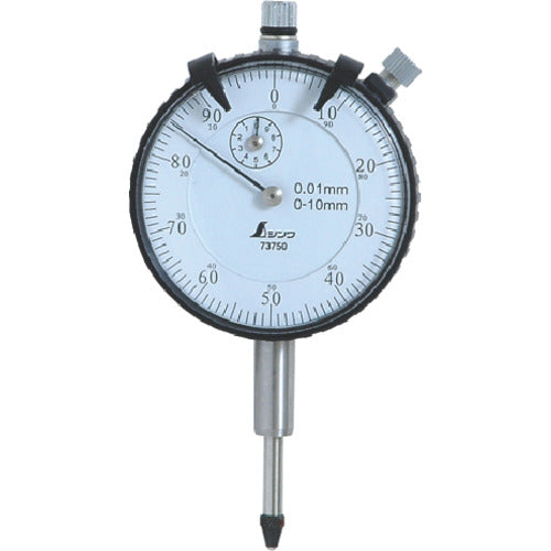 신와 다이얼 게이지 표준형 0.01mm/10mm 73750 1개