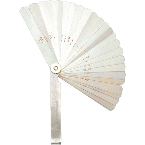 Shinwa Thickness Gauge E 100mm 25-piece set 73796 1 piece