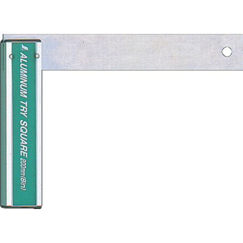 Shinwa Aluminum Square Base 200mm 74110 1 pc