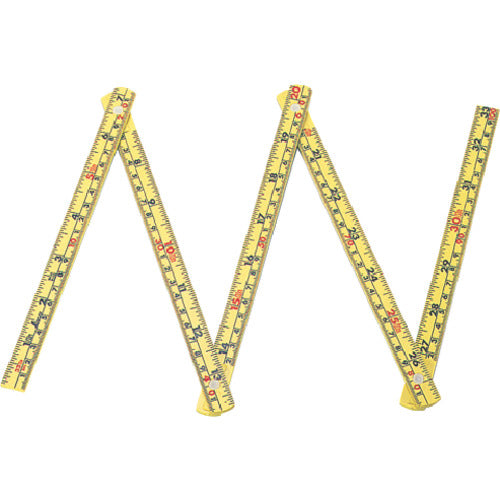 Shinwa Fiber Folding Ruler, 5-fold, 78623, 1 unit