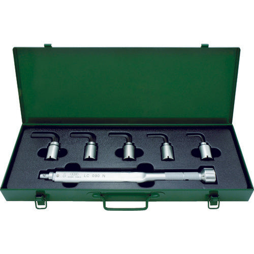 ASH Torque wrench hexagonal bar spanner head set LC090N+5-12mm LCX3000 1 S