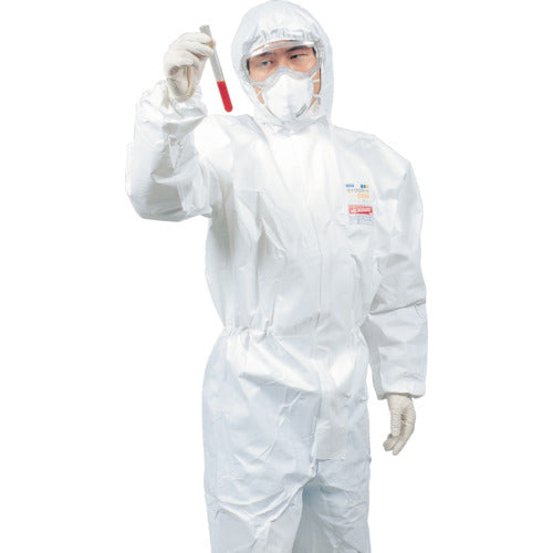シゲマツ マイクロガード 全身化学防護服(使い捨て式) XL MG2500PLUS-XL 1 枚
