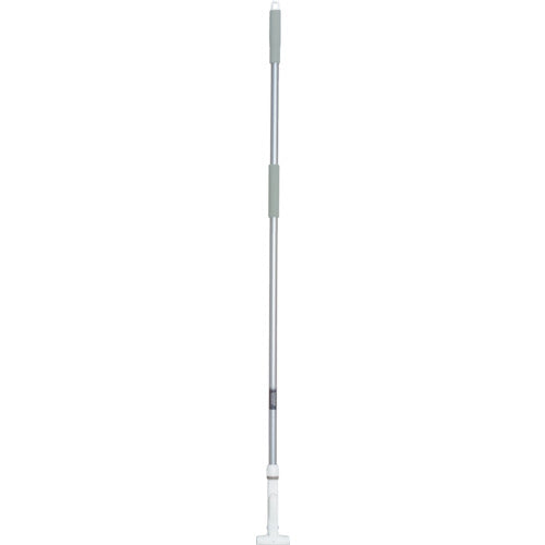 テラモト FXハンドルアルミ柄 1500mm ホワイト CL-374-120-8 1 本