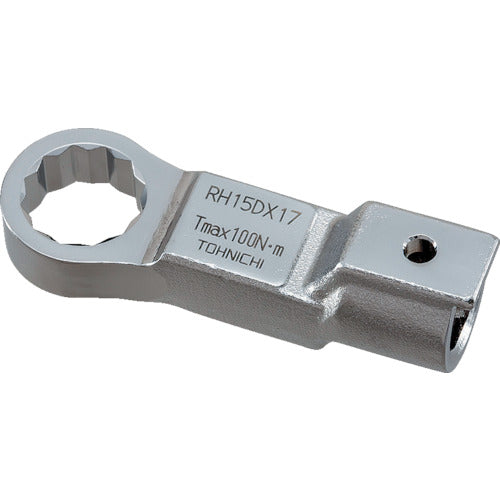 TOHNICHI Ring Head (for hexagonal bolts, 2-face width 30) RH22DX30 1 piece