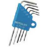 Mitoloy L-shaped hollow wrench short millimeter holder set of 5 HS500 1 piece