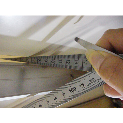 SK Taper gauge with straight ruler No. 700 with clip Measurement range Taper gauge 1-15mm Straight ruler 0-130mm TPG-700S 1 piece