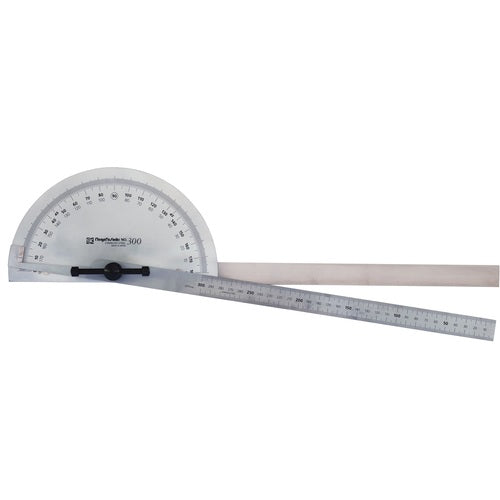 SK プロトラクター No.300 2本竿 シルバー仕上 PRT-300SW 1 個