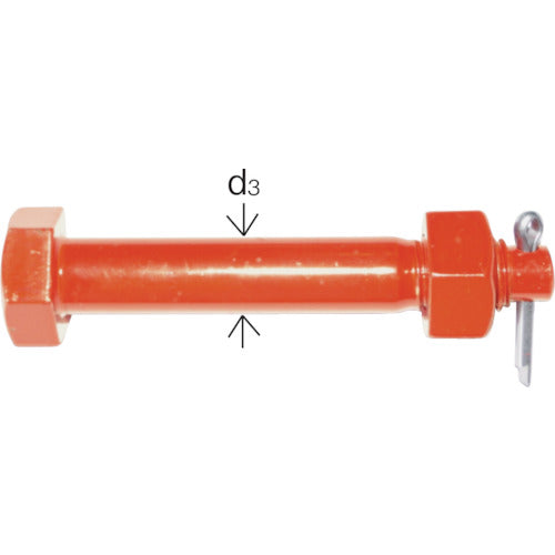 TAIYOH Heavy Duty Long Shackle Bolt and Nut Set for TSL-4t (1268089) TSLBN-4 1 pc