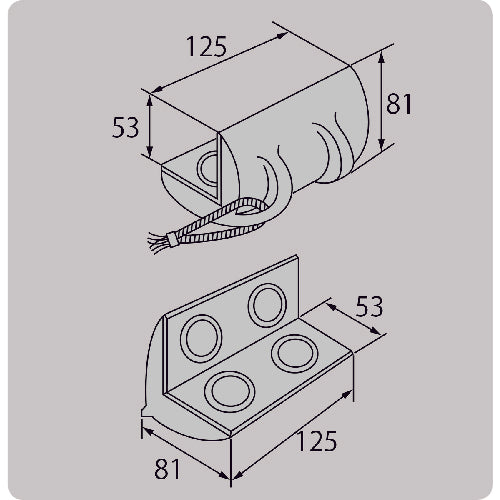 TAIYOH Wire Protector TB Type (1049042) WP-TB 1 piece