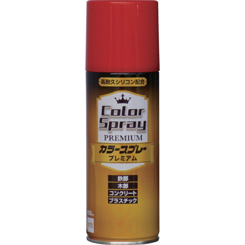 Nippon Paint Water-Based Color Spray Premium 400ml Red HKV010 4976124266799 1 bottle