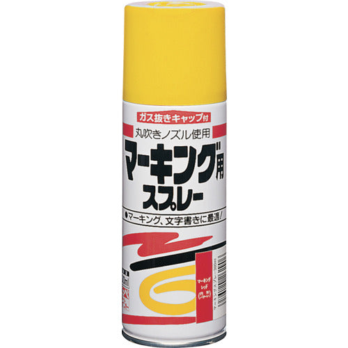 ニッぺ マーキングスプレー 300ml マーキングイエロー HRD023−300 4976124263002 1 本