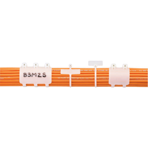 PANDUIT ステンレス爪ロック式結束バンド(巻き付け表示タイプ) 2.4×201×1.2 1袋1000本入 BM2M-M 1 袋