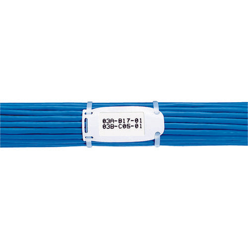 PANDUIT ラベルホルダー 白 (25個入) SLCT-WH 1 袋