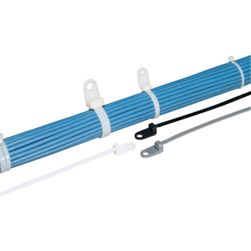 PANDUIT 스타스트랩 클램프 타입 나일론 결속 밴드 내츄럴 SSC2S-S6-M 1봉