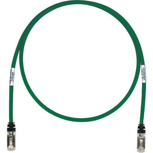 PANDUIT CAT6A/CAT6 シールドパッチコード 15m 緑 STP6X15MGR STP6X15MGR 1 本