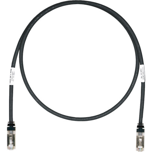 PANDUIT CAT6A/CAT6 실드 패치 코드 3m 블랙 STP6X3MBL STP6X3MBL 1개