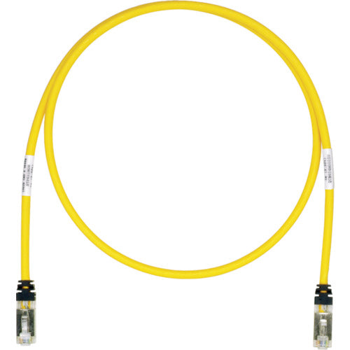 PANDUIT CAT6A/CAT6 シールドパッチコード 6m 黄 STP6X6MYL STP6X6MYL 1 本