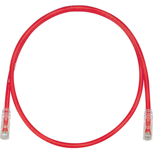 PANDUIT カテゴリ6UTPパッチコード 10m 赤 UTPSP10MRDY 1 本