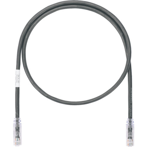 PANDUIT カテゴリ6UTPパッチコード 3m 黒 UTPSP3MBLY 1 本