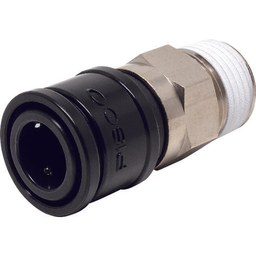 PISCO 라이트 커플링 소켓 테이퍼 나사 타입(20 시리즈) CPS20-04B 1개