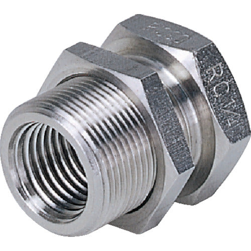 PISCO SUS316締付継手 隔壁ソケット 接続口径Rc1/8 NSMFF01 1 個