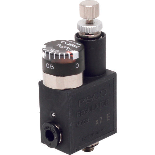 PISC 레귤레이터 게이지 부착 엘보 RVCM4-M5 1개