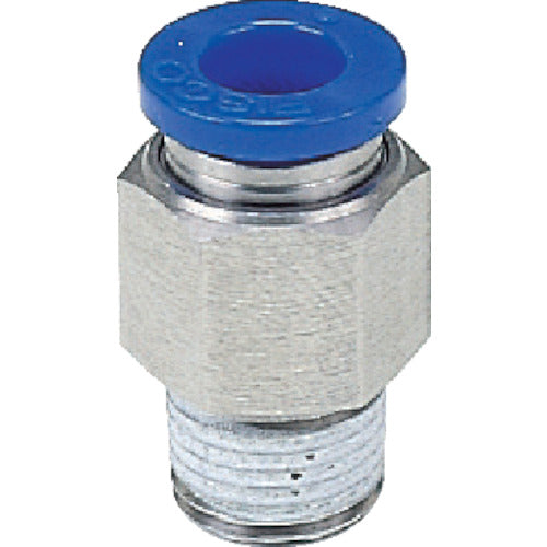 PISCO Corrosion-resistant SUS303 equivalent fitting Straight tube 16 thread R1/2 SPC16-04 1 piece