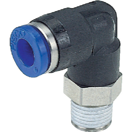 PISCO 내식성 SUS303 상당 조인트 엘보 튜브 10 나사 R1/2 SPL10-04 1개