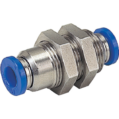 PISCO 耐腐蝕性SUS303相当継手 隔壁ユニオン SPM6 1 個