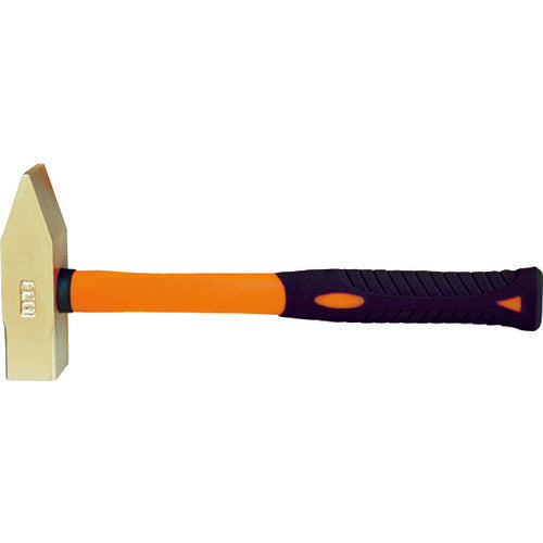 Bahco Explosion-proof Hammer Non-Sparking Machinist Fiber Handle Head Length 65mm Head Diameter 16mm NS504-100-FB 1 pc