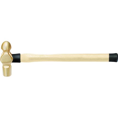 バーコ 防爆ハンマー ノンスパーキングボールハンマー 頭長90mm 頭径25mm NS506-300 1 本