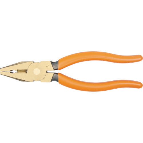 버코 방폭 펜치 논스파킹 콤비네이션 플라이어 철선 절단 1.0mm 전장 200mm NSB400-200 1 丁