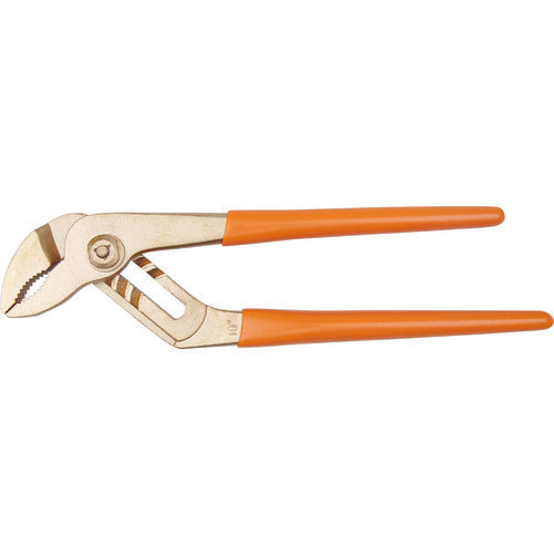 Bahco Explosion-proof Pliers Non-sparking Water Pump Pliers Maximum Opening 45mm NSB408-250 1 pc