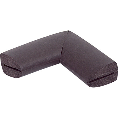 CAR-BOY Safety Cushion Clamp-type Corner Use Inner Width 2mm Brown AC150 1 pc