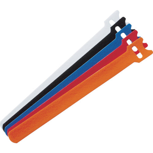 TRUSCO 매직 밴드 초박형 스트랩 15cm 아소트 (5개입) MKSH-1915-S 1봉