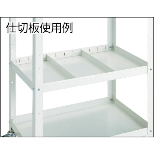 TRUSCO Tool Wagon Rabbit Wagon Shelf 400X350 White RBW-43T W 1 Piece