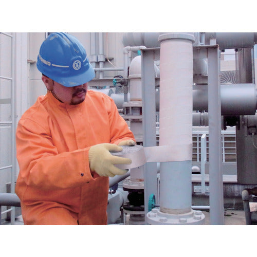 TRUSCO 논세라 크로스 테이프 0.8X100mm 20m 편면 수지 가공 TACT-08100 1권