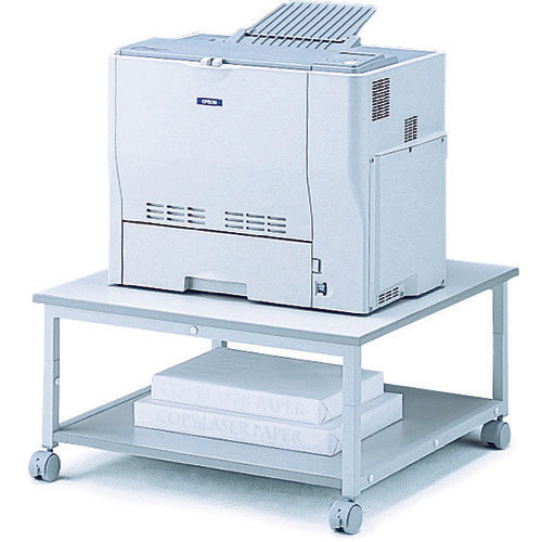 SANWA Laser Printer Stand Frame Type 600 x 600 x 700 Light Gray LPS-01T 1 Unit