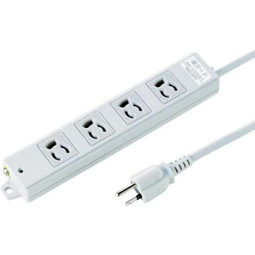 SANWA 공사 물건 번개 가드 탭 빠짐 방지 콘센트 TAP-K4SP-3 1개