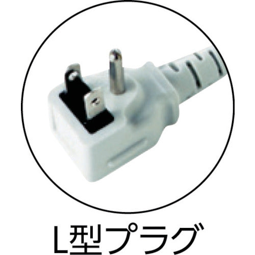 SANWA 工事物件タップ ノーマルコンセント 8個口 ケーブル長5m TAP-K8N-5 1 個