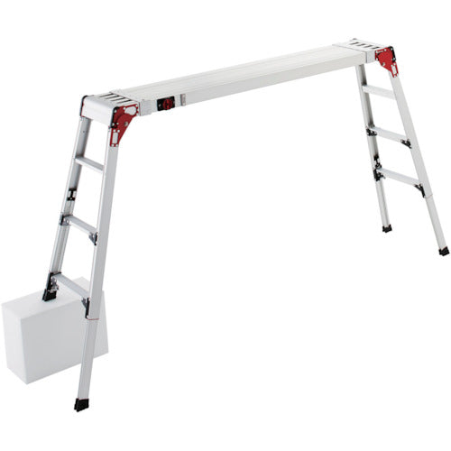 ハセガワ 天板・脚部伸縮式足場台 DSL型 4段 DSL1.0-2712 1 台