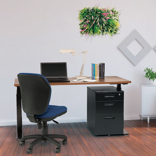 TOKIO 오피스 의자 루프 팔꿈치 부착 네이비 FST-77A-NV 1 다리