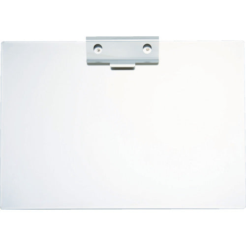 TRUSCO All Stainless Steel Clipboard B4 Horizontal CBSU-B4Y 1 Sheet