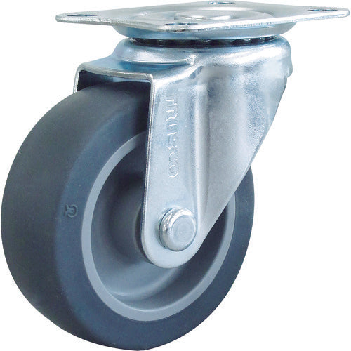 TRUSCO Caster TYS Series Swivel Elastomer Wheel 75mm TYSEL-75 1 pc