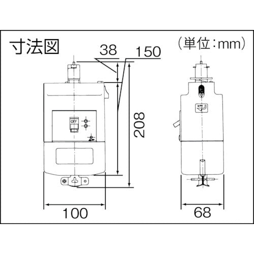 Panasonic earth leakage breaker plug 3P30A15mA DH24831K1 1 piece