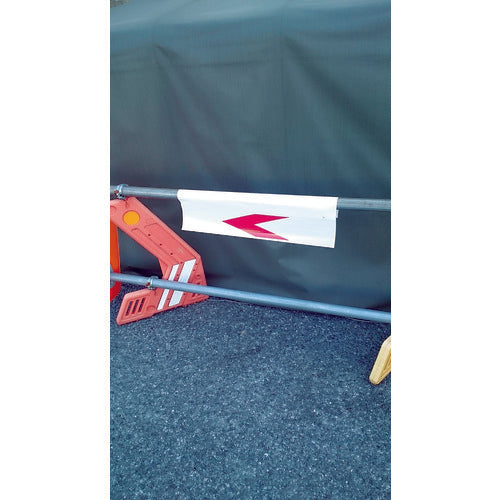 센다이 명판 단관용 표식 프리즘 고휘도 반사 시트 왼쪽 화살표 4732010 1장