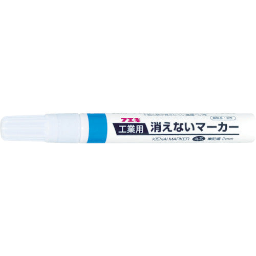 Fueki Industrial Indelible Marker, Medium Tip, Blue, KGM-15, 1 pc