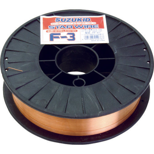 SUZUKID 溶接用ワイヤ スターワイヤF−3 高張力鋼用ワイヤYGW−16 0.6φ×5kg PF-61 1 巻